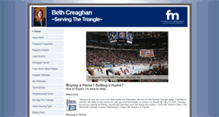 Desktop Screenshot of bethcreaghanrealtor.com